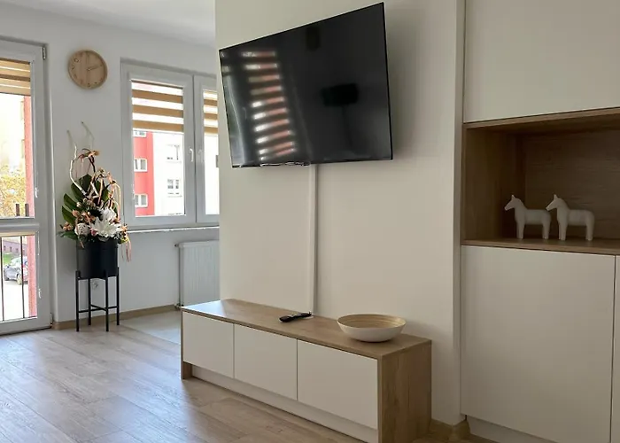 Nad Jeziorem An Apartamento *